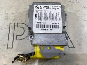 Блок управления airbag 1K0909605T Skoda Octavia II рест